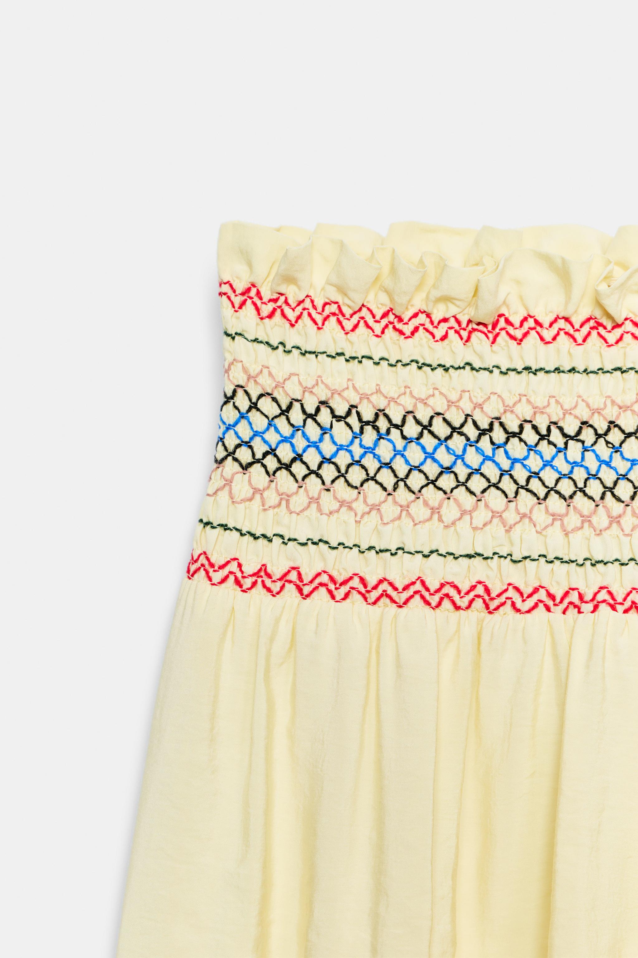 ELASTIC WAIST WIDE LEG PANTS